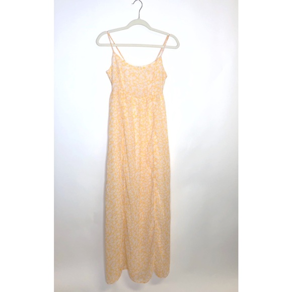 Volcom Yellow Floral Maxi Dress - xs - Picture 3 of 8